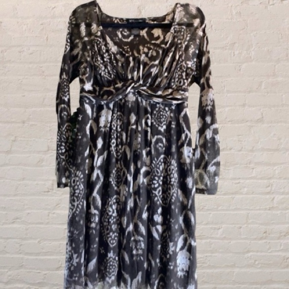 ð
ºinc international concepts boho pattern dress size medium